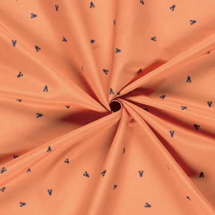 Badeshorts Wasserabweisend kleiner Hummer - orange