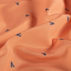 Badeshorts Wasserabweisend kleiner Hummer - orange