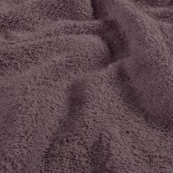 Frottee *Marie* Uni - altmauve