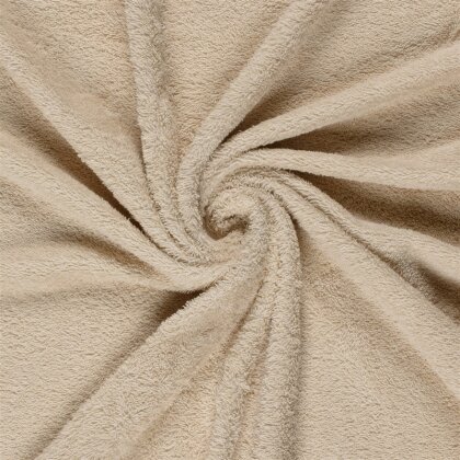 Frottee *Marie* Uni - cremebeige