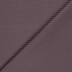 Waffelpiqué *Marie* 6mm Uni - altmauve