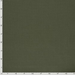 Waffelpiqué *Marie* 2mm Uni - moosgrün