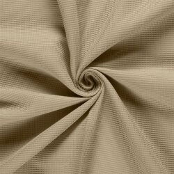 Waffelpiqué *Marie* 2mm Uni - sand