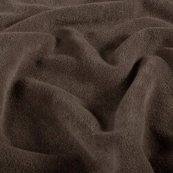 Stretch Frottee *Marie* - schoko