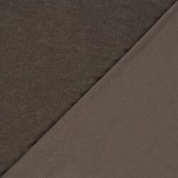 Stretch Frottee *Marie* - schoko