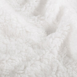 Kuschelteddystoff Kunstfell - creme