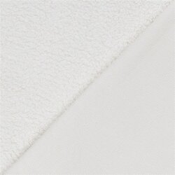 Kuschelteddystoff Kunstfell - creme