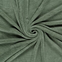 Bambus Frottee Uni *Marie* - basilikum