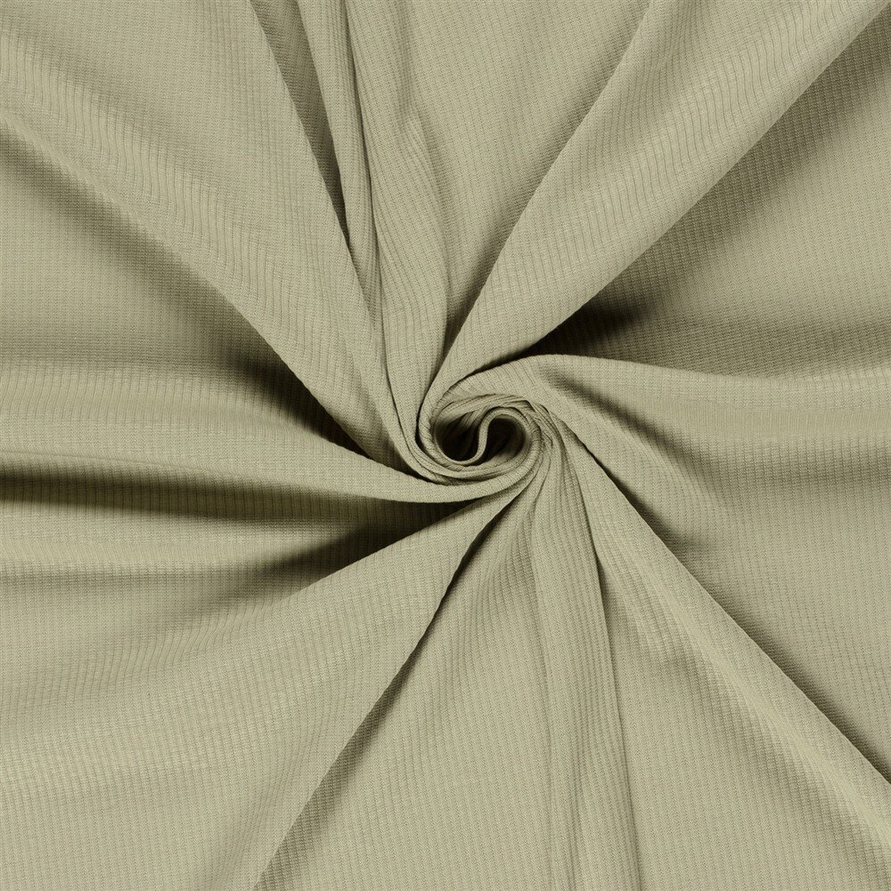 Rippenjersey *Anke* Uni - salbei