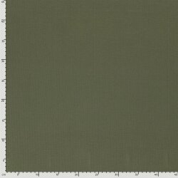 Rippenjersey *Anke* Uni - softtannengrün