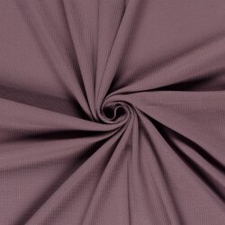 Rippenjersey *Anke* Uni - malve