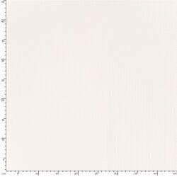 Rippenjersey *Anke* Uni - creme