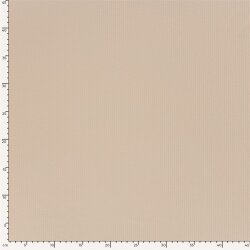 Rippenjersey *Anke* Uni - cremebeige
