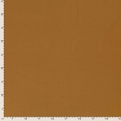 Rippenjersey *Anke* Uni - karamell