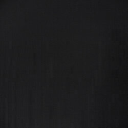 Rippenjersey *Anke* Uni - schwarz