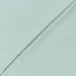 Terry Crêpe *Marie* Uni - eisblau