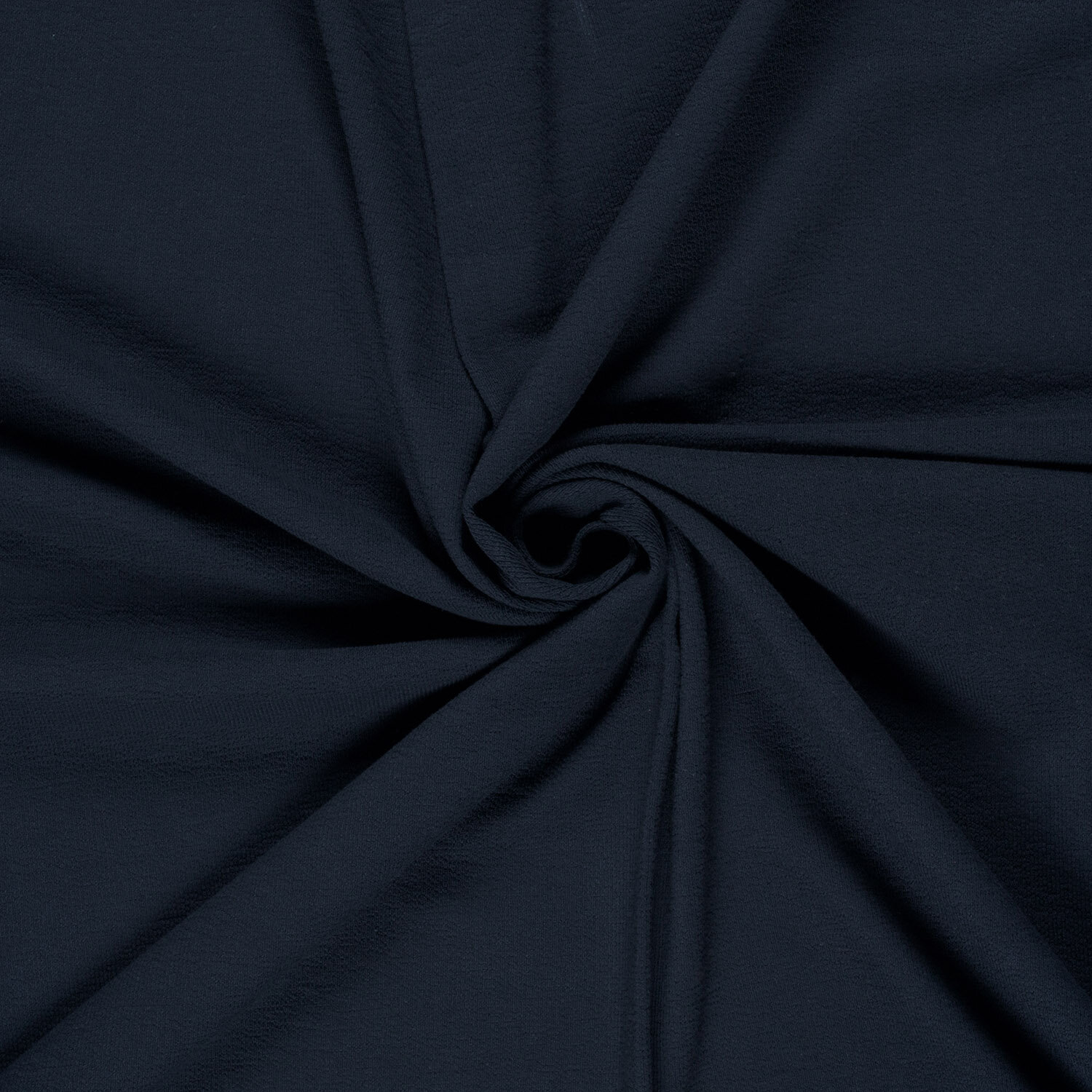 Terry Crêpe *Marie* Uni - dunkelblau