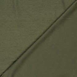 Terry Crêpe *Marie* Uni - softtannengrün