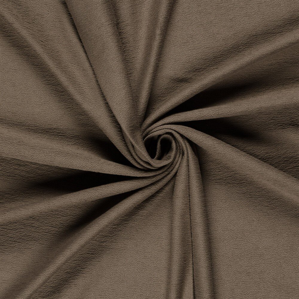 Terry Crêpe *Marie* Uni - kaltbraun