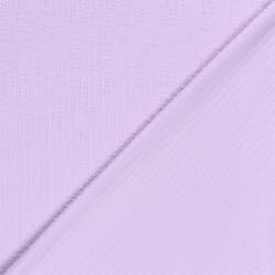 Feinripp Jacquard Uni - softlavendel