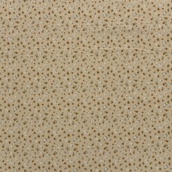 Baumwolljersey Blümchenregen - cremebeige