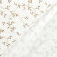 Baumwolljersey Blätterranken - creme
