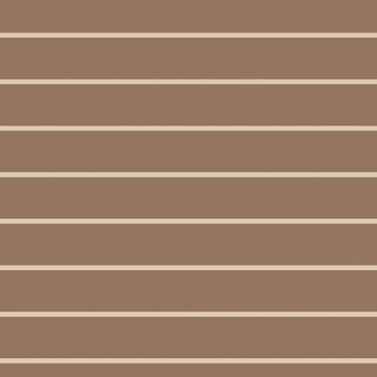 Rippenjersey breite Streifen - nougat