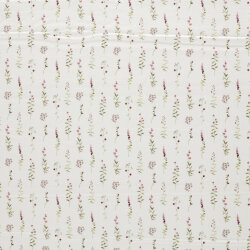 Rippenjersey Sommerwiese - creme