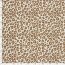 Stretch Frottee Leopunkte - creme