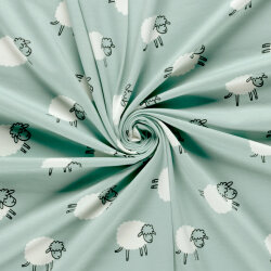 French Terry springende Schafe - helljeans