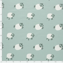 French Terry springende Schafe - helljeans