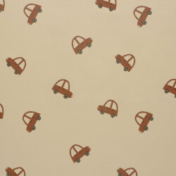 French Terry altrote Autos - sand