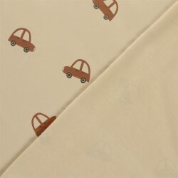 French Terry altrote Autos - sand