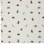 Stretch Frottee bunte Dinos - creme