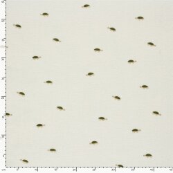 Stretch Frottee kleine Schildkröten