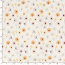 Baumwolljersey BIO~Organic Digital zarte Blumen - wollweiß - creme
