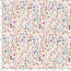 French Terry BIO~Organic Digital Blumenfeld - wollweiß - creme