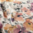 Baumwolljersey BIO~Organic Digital Blumenzweige - wollweiß - creme