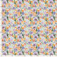 French Terry BIO~Organic Digital Tulpenfeld - wollweiß - creme