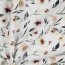 0,6 Meter - WaffelJersey Digital Blumenwind - weiss