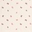 0,8 Meter - Baumwolljersey Aquarell Schmetterlinge - creme