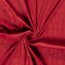 0,6 Meter - Nickistoff *Marie* - paprika rot