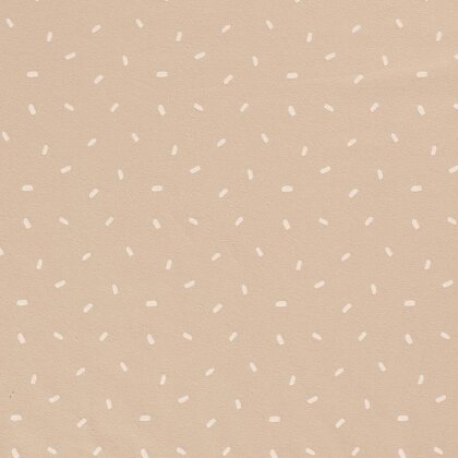 0,4 Meter - Baumwolljersey Konfetti sand