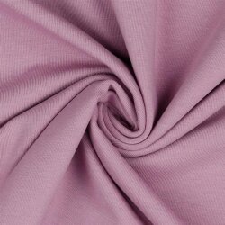 0,4 Meter - Baumwolljersey Bio~Organic *Gerda* - lavendel