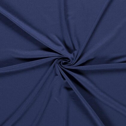 0,6 Meter - Viskose Jersey *Marie* - jeansblau