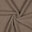Teddystoff Doppelseitig Uni - taupe