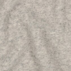 Merino Wollfleece - hellgrau