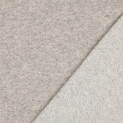 Merino Wollfleece - hellgrau