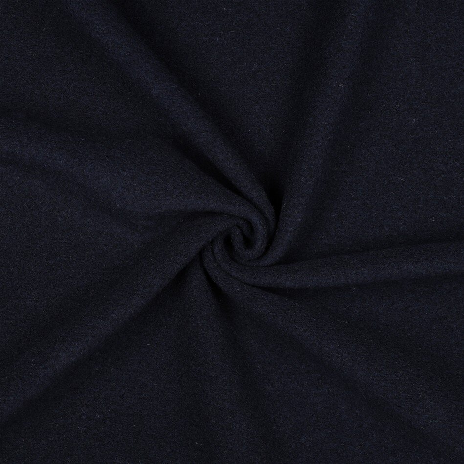 Merino Wollfleece - nachtblau