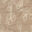 Musselin Bestickt Blumen - beige